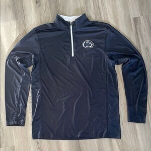Navy Penn State Quarter-Zip Pullover